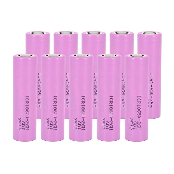 

icr18650-26h 26h 18650 2600mah 3.7v lithium ion battery 1% 100% original