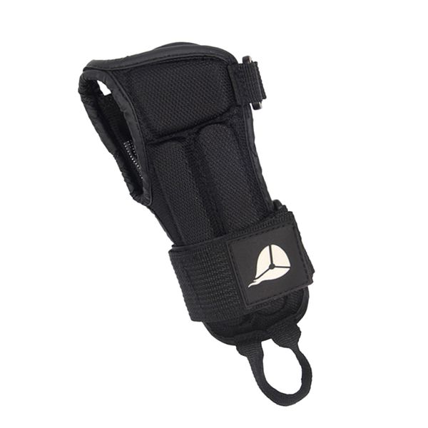 

1 пар wrist brace guard защита рук перчатка открытых конькобежцы гир черного