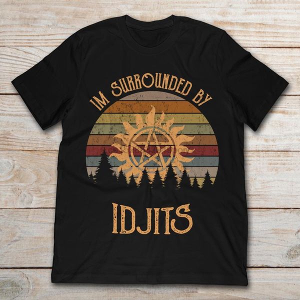 

i was surrounded by idjits vintage t-shirt