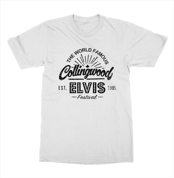 

2019 new men's collingwood ontario t-shirt cottage cabin canada vacation camp outdoorer elvis tee shirt