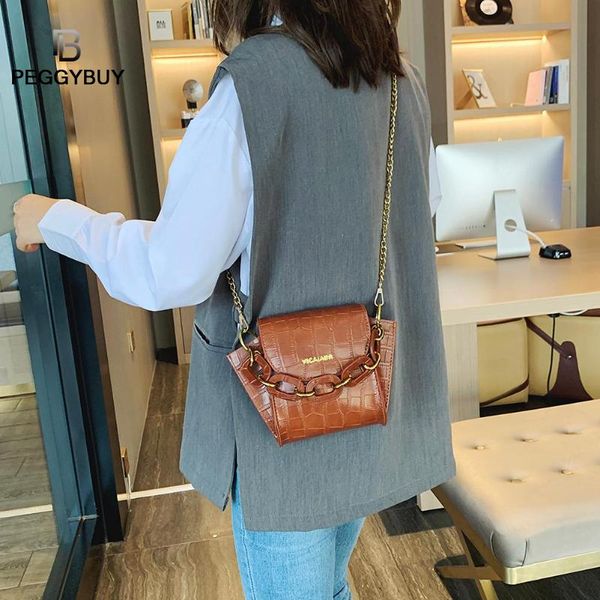 

new luxury women leather handbag pu shoulder bag crossbody bag leather chain totes pure color handbag dropshipping