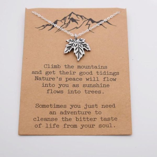 

pendant necklaces sanlan 1pcs leaf necklace everyday jewelry, Silver