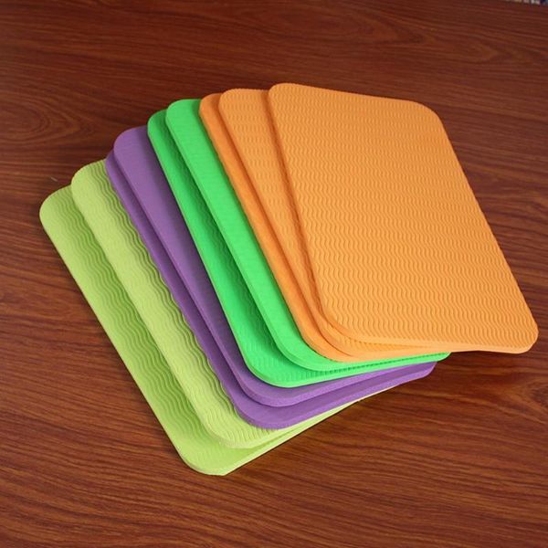 

6mm yoga mat knee pad elbow cushion fits standard mats pain joints yoga pilates floor workouts knee pad praying