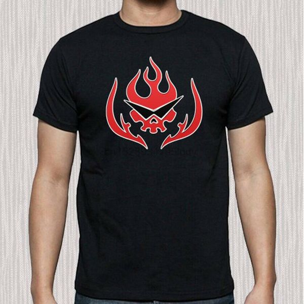 

новый gurren lagann аниме мультфильм серии тв логотип mens черная футболка размер s в 3xl