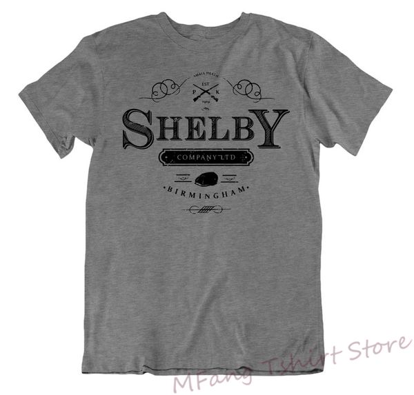 

shelby company logo peaky blinders mens funny t shirt 100% cotton funny print tshirt men women shirts