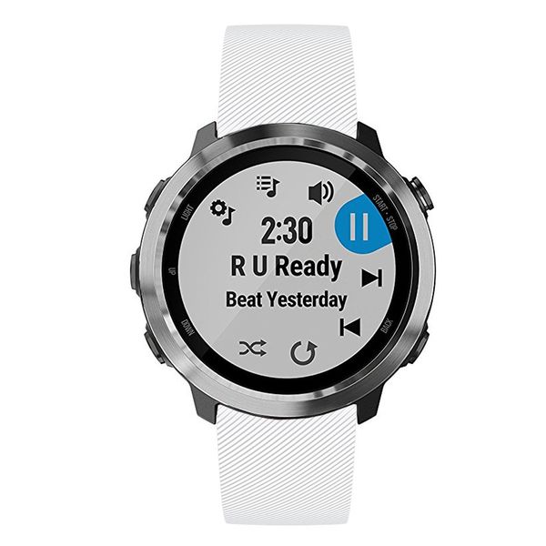 

soft silicone replacement sport for forerunner 645 s watch strap wirst band watchband smart bracelet strap