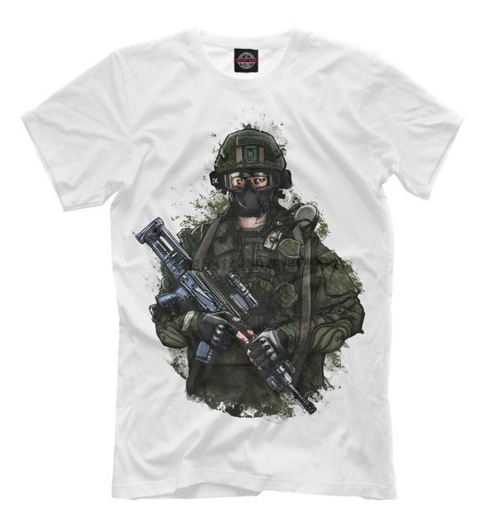 

spetsnaz gru special forces of russia new t-shirt russia army 2020 summer o neck men's brand clothing cotton make t shirts