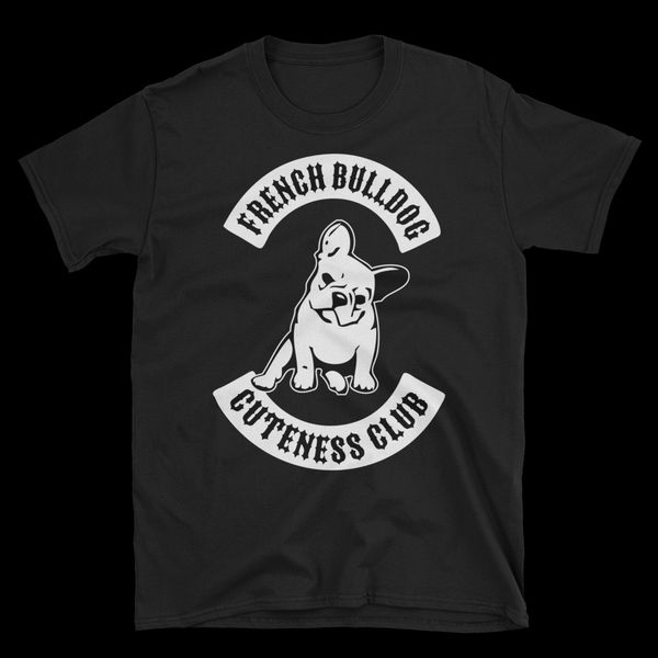 

summer fashion short sleeve tees brand summer style dog lovers owner club english french bulldog t-shirt labrador pug shirts