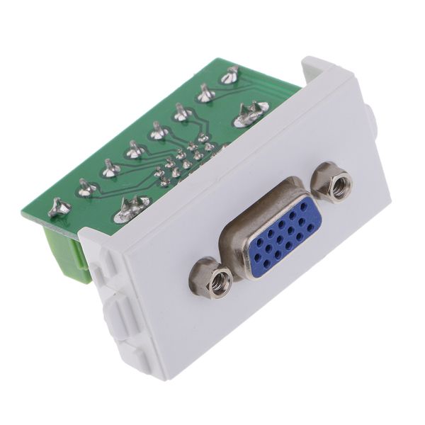 

durable vga стенная розетка модуль модульная wallplate с рамкой беспаечного типом