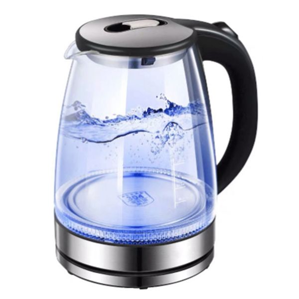 

glass electric kettle off automatically auto-power off stainless steel anti-electric kettle household kitchen appliances eu