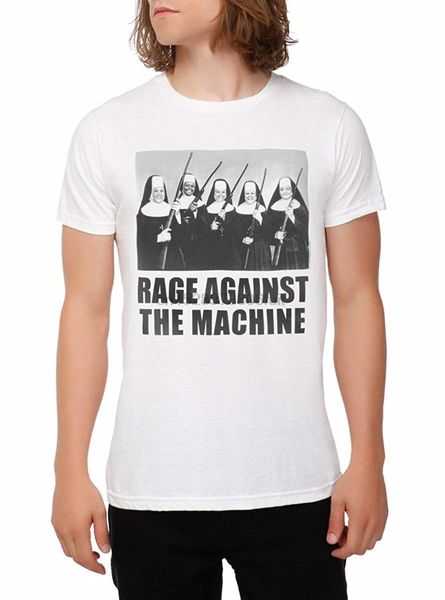

llwflpb rage against the machine nuns with guns t-shirt