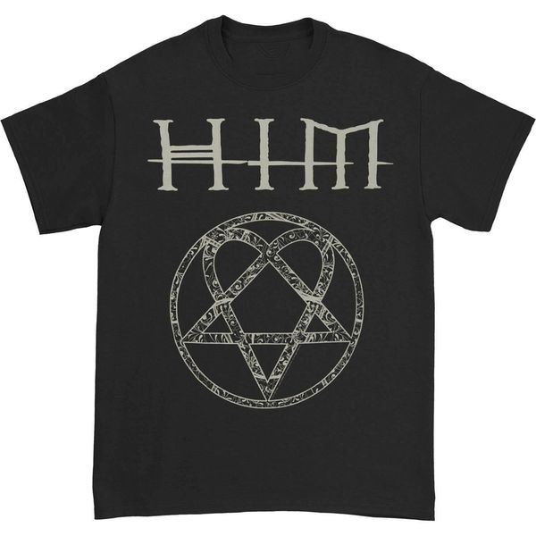 

ему мужчина парадного heartagram t-shirt black homme plus размер tee shirt