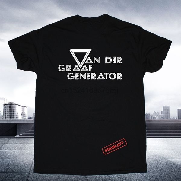 

cotton unique design graphic tee van der graaf generator godbluff black t shirt progressive rock gentle giant