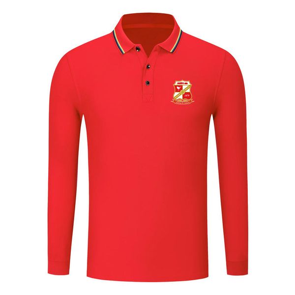 

swindon town 2020 shirt long sleeve shirt fashion sports football polo men's lapel high trend business polo polo tjlqn, Black