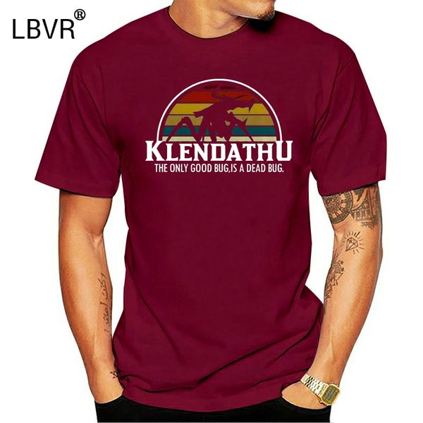 

starship troopers klendathu the only good bug t shirt black cotton men s-5xl(1