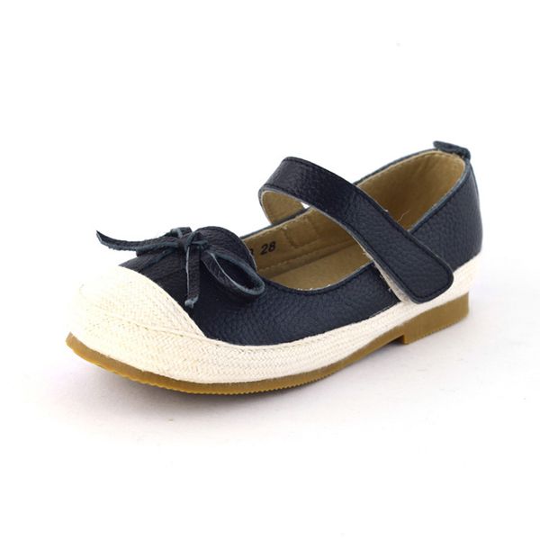 

new spring children shoes girls pu leather kids sneakers bowknot casual baby shoes size 22-30, Black;red