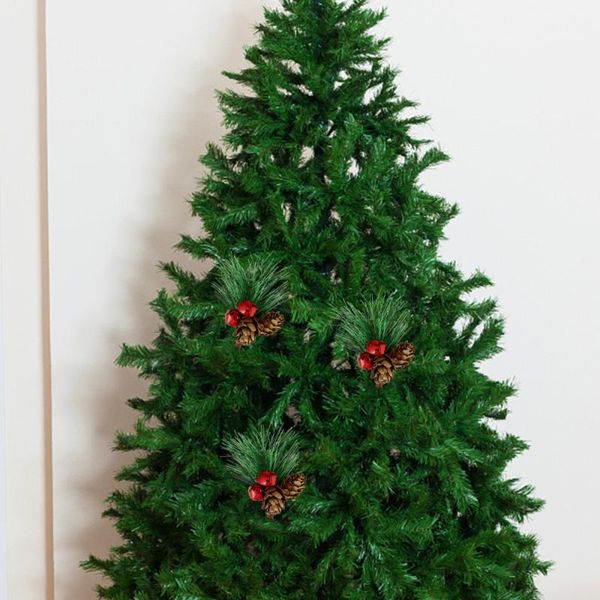 

delicate vivid adorable adornment pine picks decals crafts with jingle bell