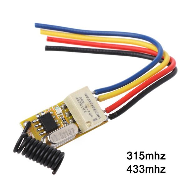 

relay remote switch dc3.7v 4.2v 5v 6v 7.4v 8.4v 9v 12v output 0v dry contact relay switching value no com nc 315mhz 433mhz