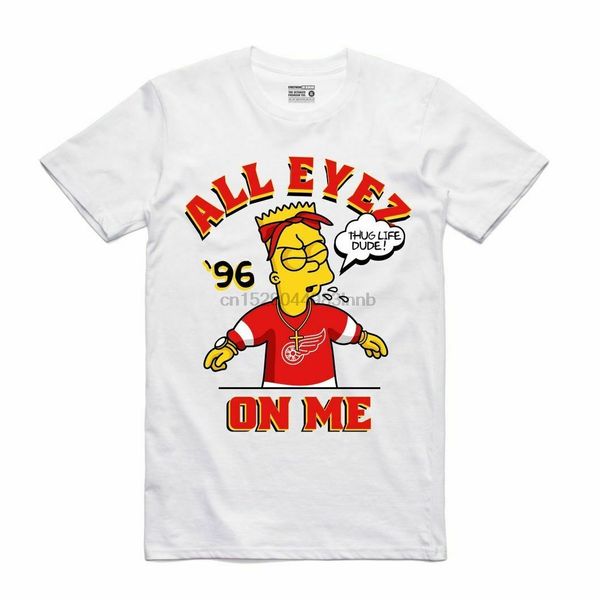 

bartharajuku streetwear рубашка mentupac всего eyez on me white t shirt