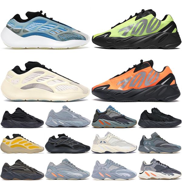 

2020 kanye 700 mens women running shoes fashion trainers solid grey arzareth utility triple black alvah vanta magnet men outdoor sneakers