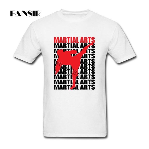 

2020 cool martial art t-shirt men's custom cotton short sleeve men shirt streetwear plus size