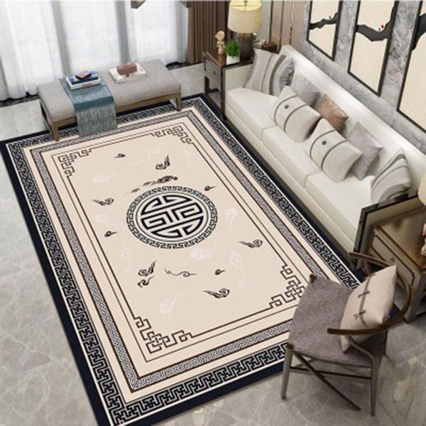 

80cmx120cm chinois plant pattern non slip soft living room rugs table floor carpet mat home decoration gift rugs