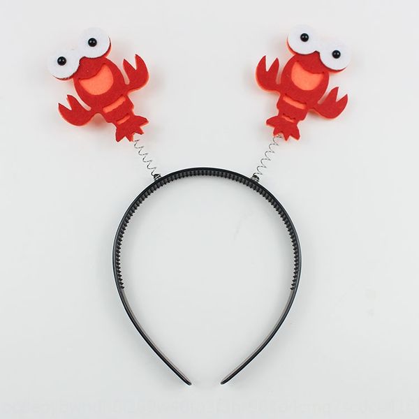 

раки головного убора headcrayfish реквизит производительность волос группы bandprop персонализированного диапазон волосы подарок kugiq