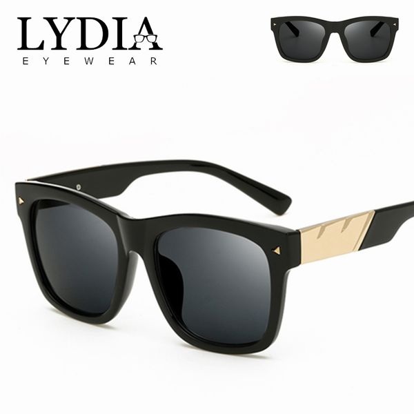 

2020 new designed women pink mirror sunglasses men black uv400 sun glasses with gold metal decorations gafas de sol l2720cj, White;black