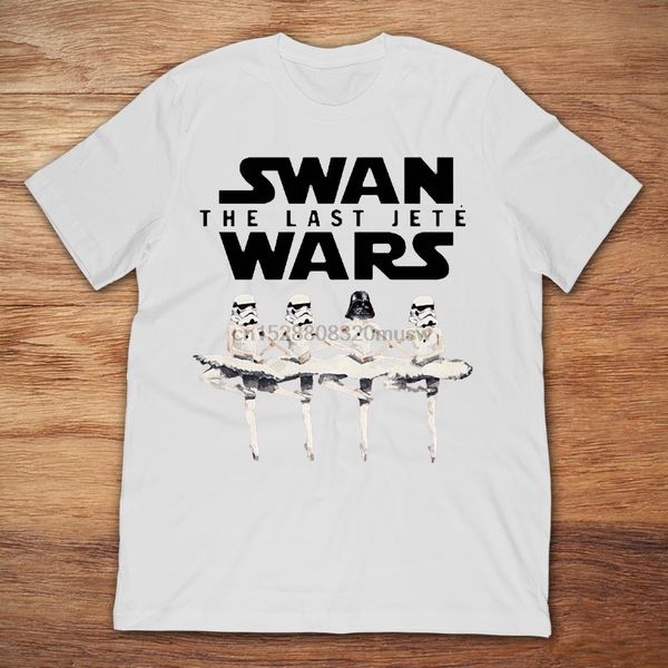

brand swan the last jete wars ballet dance t-shirt men short sleeve t-shirt