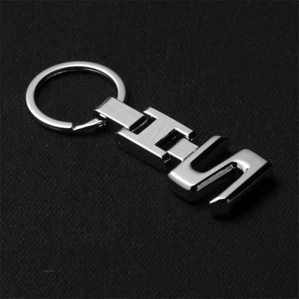 

keychains zinc alloy car logo key rings for a b c e s ml 3d keychain metal chain chaveiro styling, Silver
