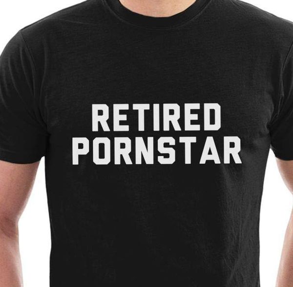 

retired pornstar men's t shirt summer short sleeve shirts s~3xl big size cotton tees ing