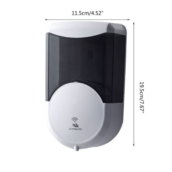 

automatic sensing wall-mounted contactless soap dispenser with window smart