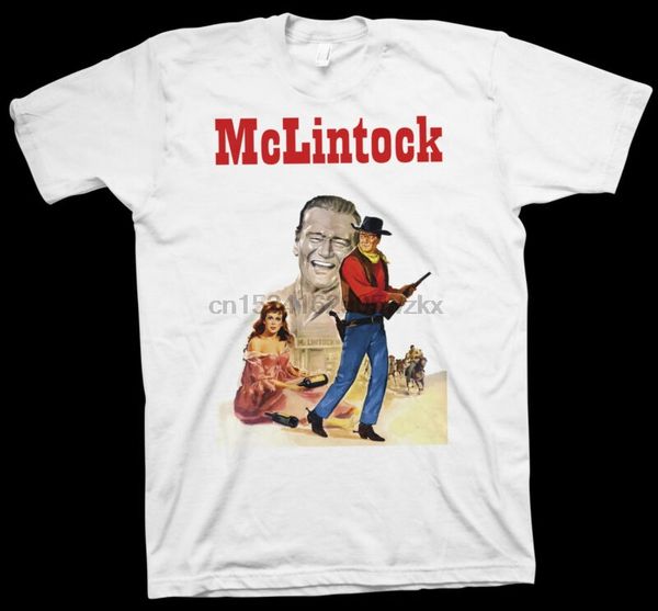 

mclintock t-shirt andrew v. mclaglen john wayne maureen o'hara cinema movie