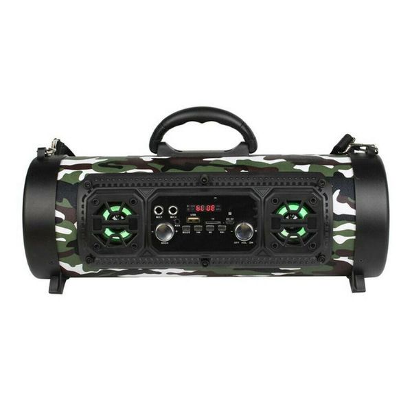 

беспроводная связь bluetooth водонепроницаемый портативный высокой мощности 15w music barrel speaker для наружного qjy99