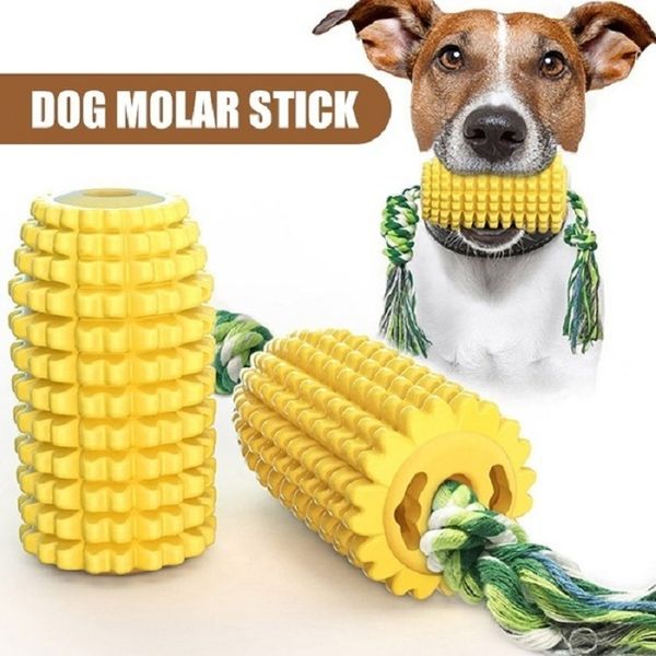 

dog pet training toy corn on the cob dog teeth stick simulation corn toy new dog toy