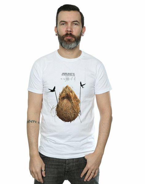 

monty python men's airspeed velocity t-shirt festive tee shirt