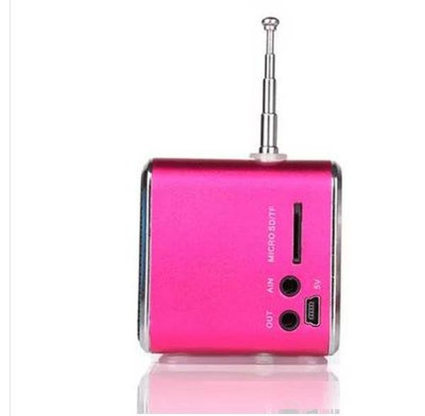 

td-v26 portable wireless bluetooth mini speaker with screen radio notebook mp3 player speaker card audio