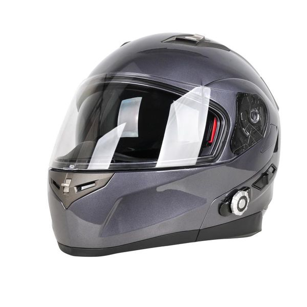 

conn bm2-s open-face motorcycle blutooth helmet dot standard multipoint connection wireless 500 meters with fm radio