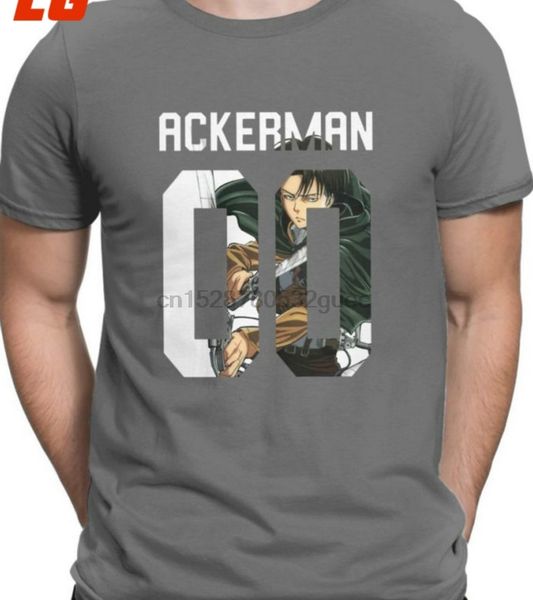 

attack on titan tees livai ackerman t shirts pure cotton short sleeves male t shirts s 6xl crew neck summer plus size