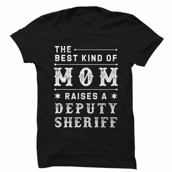 

deputy sheriff mom gift deputy sheriff mom shirt deputy sherif cotton customize tee shirt