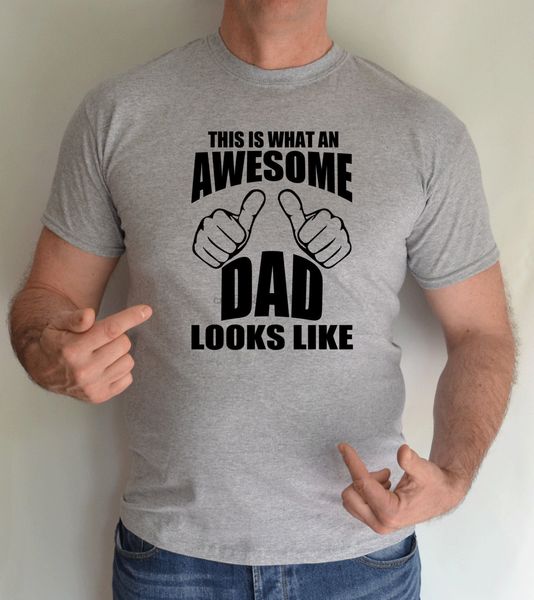 

удивительный dad именниного отцы день потеха футболка