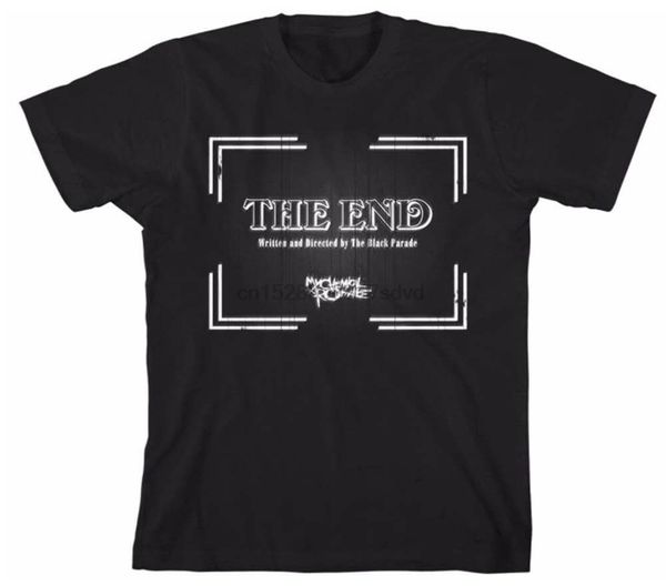 

my chemical romance the end mens black размер малый футболка новое лето футболка brand фитнес бодибилдинг