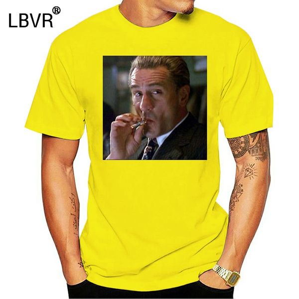 

goodfellas robert de niro gangster movie classic fan tee t shirt brand fashion t-shirt