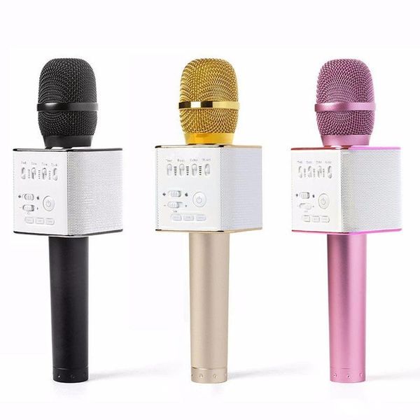

q9 microphone wireless professional magic karaoke player mini bluetooth speaker for iphone android phone karaoke