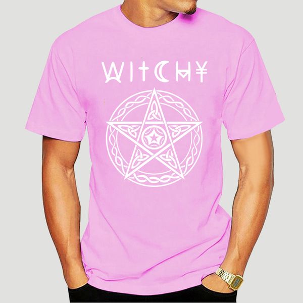 

men tshirt witchy t shirt wicca pagan tshirt witchcraft and merchandise 100% cotton t-shirts women tees 3472d