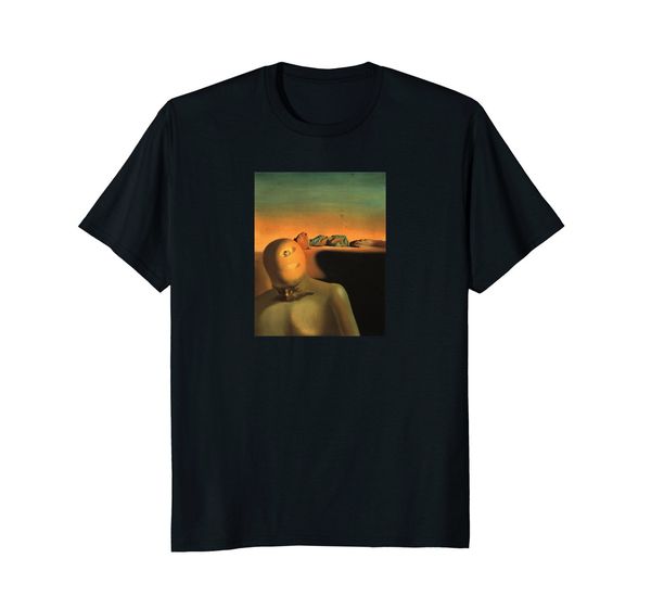 

2019 fashion summer style the average bureaucrat 1930 dali painting t-shirt tee shirt