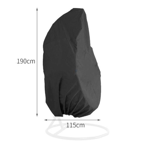 

chair covers 21d zipper hanging egg cover waterproof dustproof patio swing for outdoors, single swinging