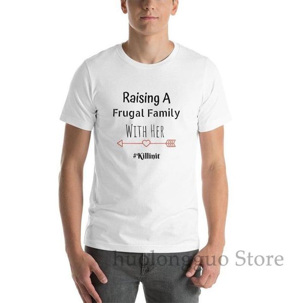 

couples raising a frugal family with her# killinit-short-sleeve mens tshirt his and her shirt parenting frugal living pennywise