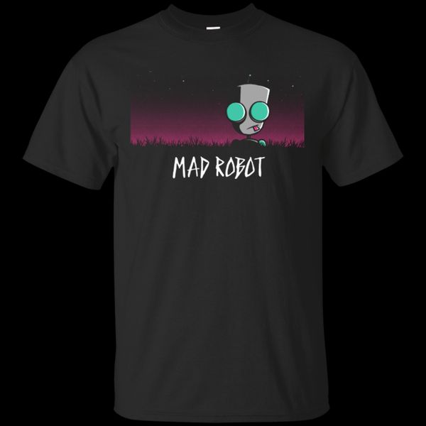 

printed men t shirt cotton tshirt madrobot o-neck short-sleeve women t-shirt