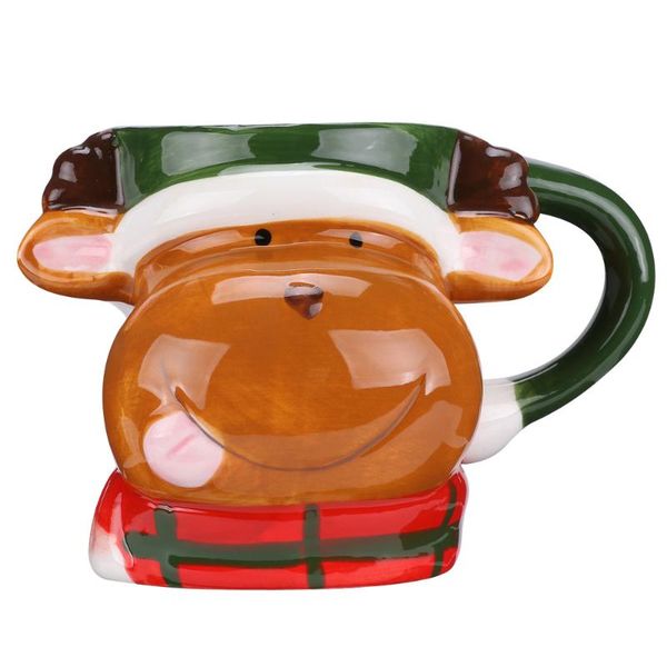 

1pc christmas mug exquisite reindeer christmas mug for